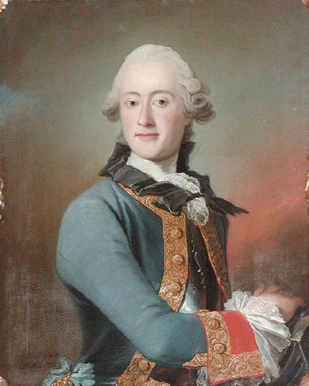 Peder Als Portrait of Admiral Frederik Christian Kaas oil painting image